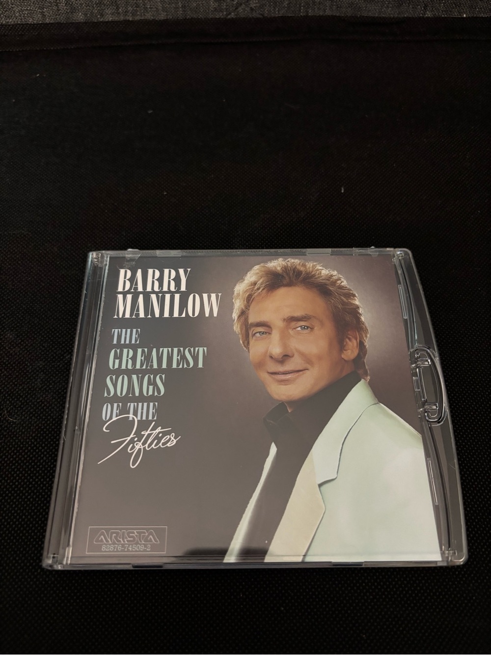Barry Manilow The Greatest Songs of the Fifties Dual CD/DVD 2-Sided Disc EUC A